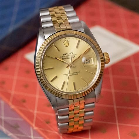 rolex datejust 16013 with strap|Rolex Datejust 16013 for sale.